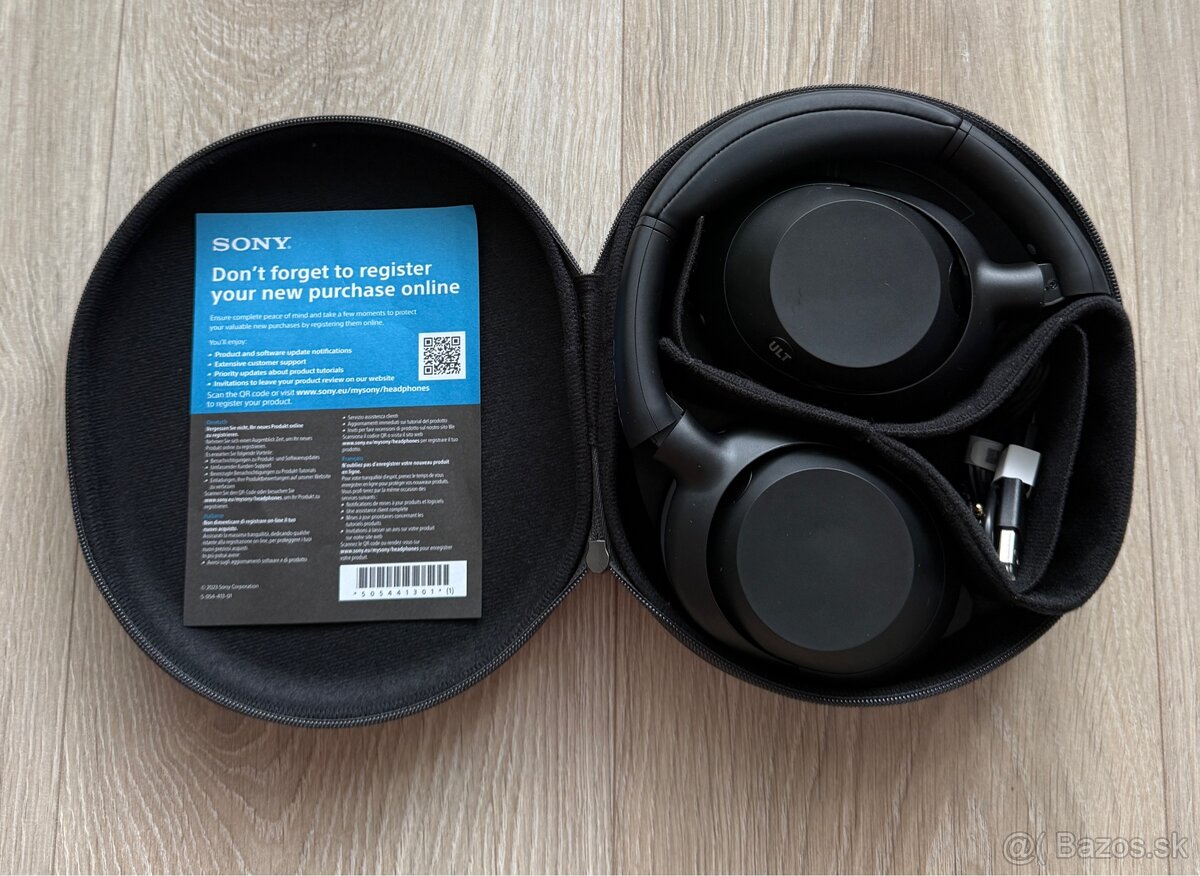 Sony ULT WEAR čierna - 2