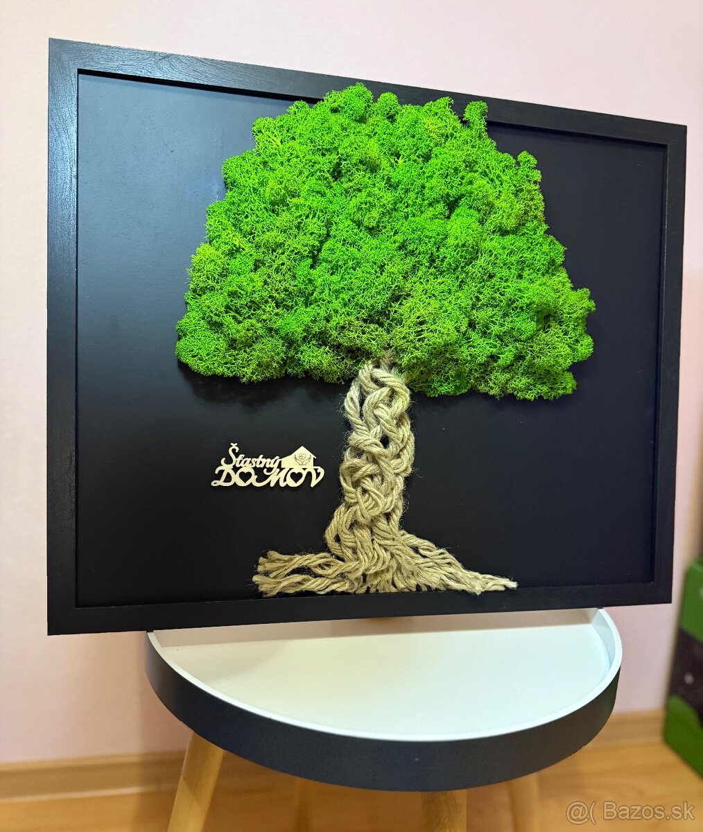 3D Strom života (čierný) - 2