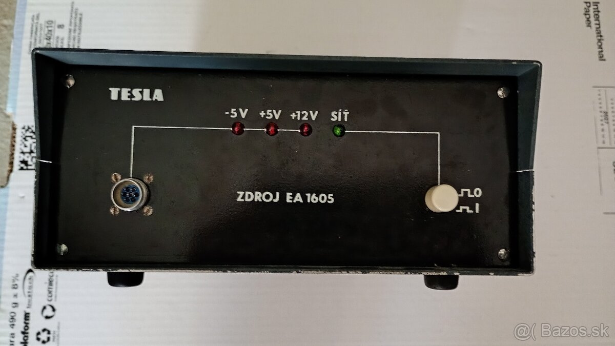 Predám zdroj EA 1605 pre počítače PMD 85 s kablem - 2