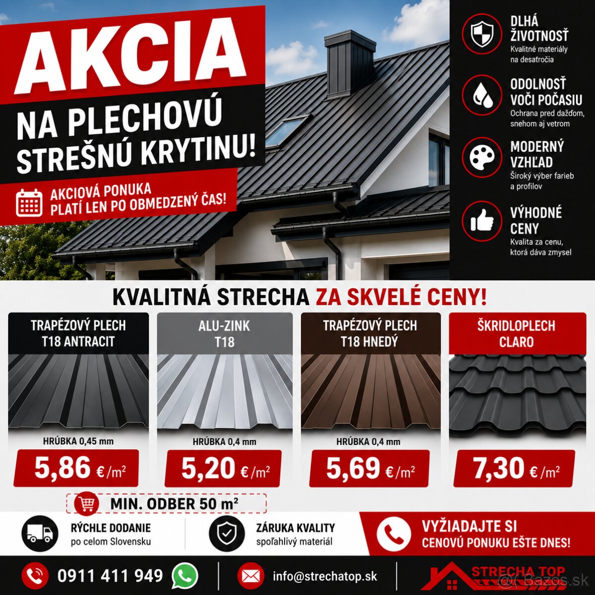 Trapézový plech T18 - 2
