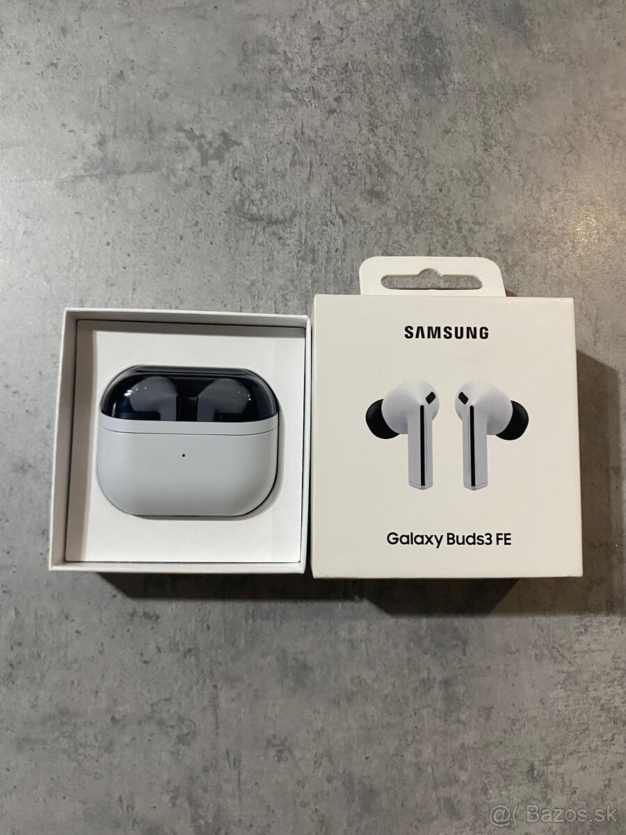 Samsung Galaxy Buds3 FE – nepoužité, sivé - 2