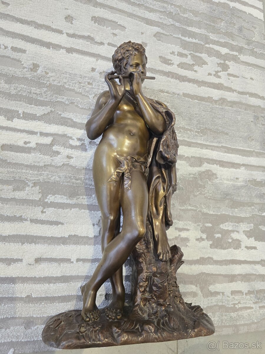 Starožitna bronzová socha 53cm - 2