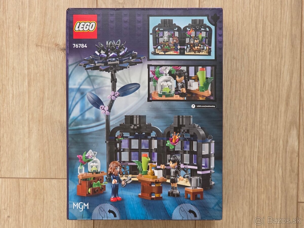 Lego Wednesday 76784 Čierna georgína (Black Dahlia Flower) - 2