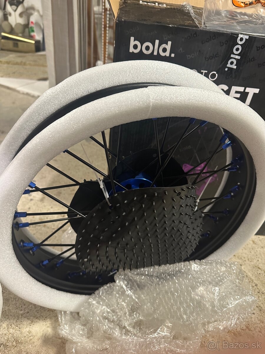 Supermoto kolesa Bold blue V2