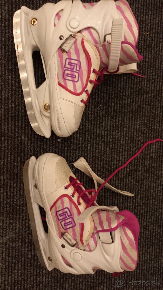 Detské dievčenské korčule na ľad - 2