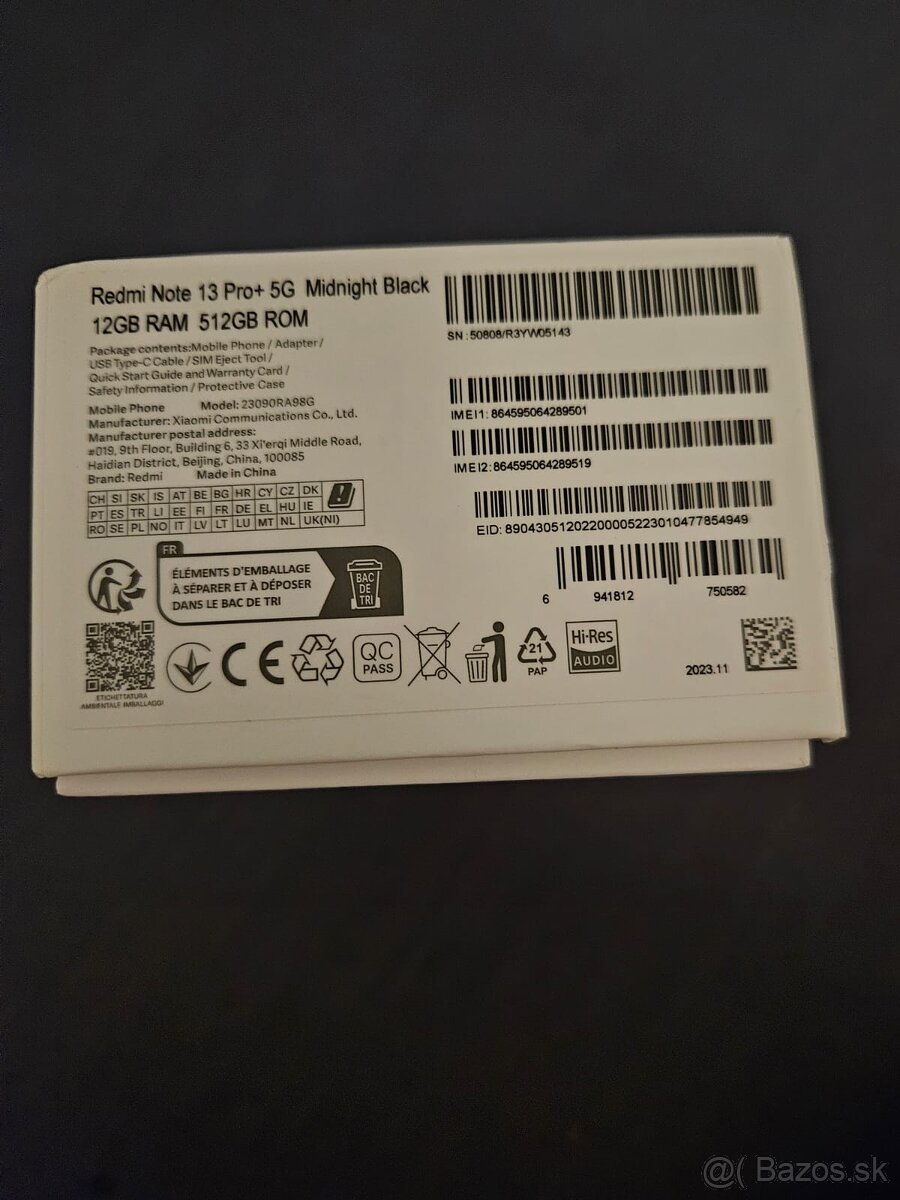 Xiaomi Redmi Note 13Pro 5G,12GB ram - 2