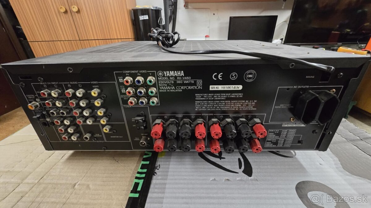 Yamaha RX-V450 A/V Home Cinema Receiver na ND - 2