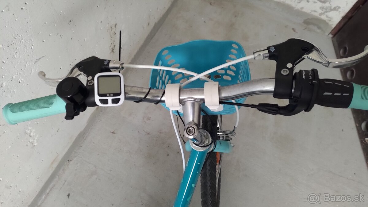 Dievčenský cestný bicykel veľkosť 20 (na výšku 110—135cm) - 2