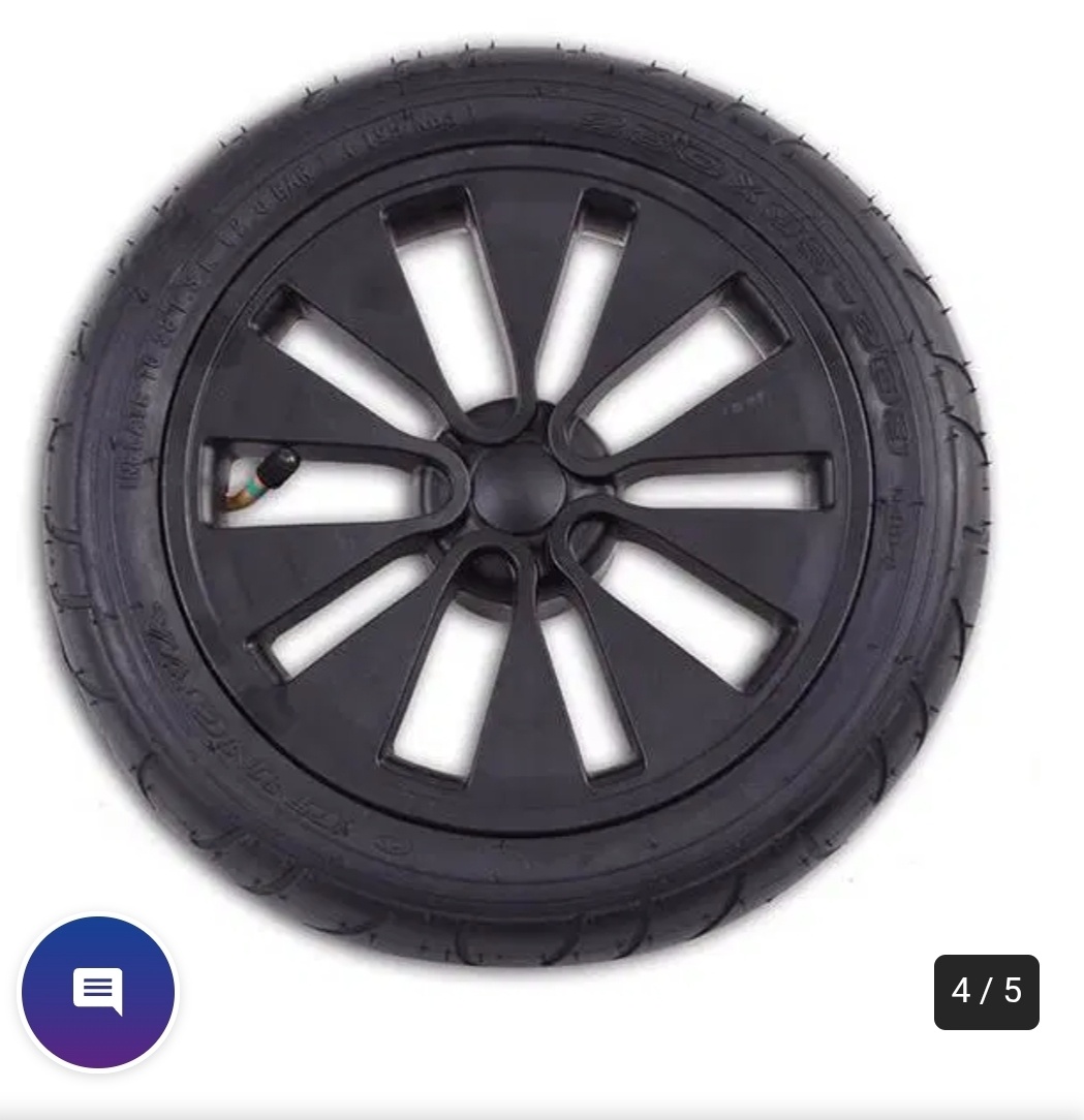 PETITE&MARS – Sada 4 nafukovacích koliesok ku kočíku Street+ - 2