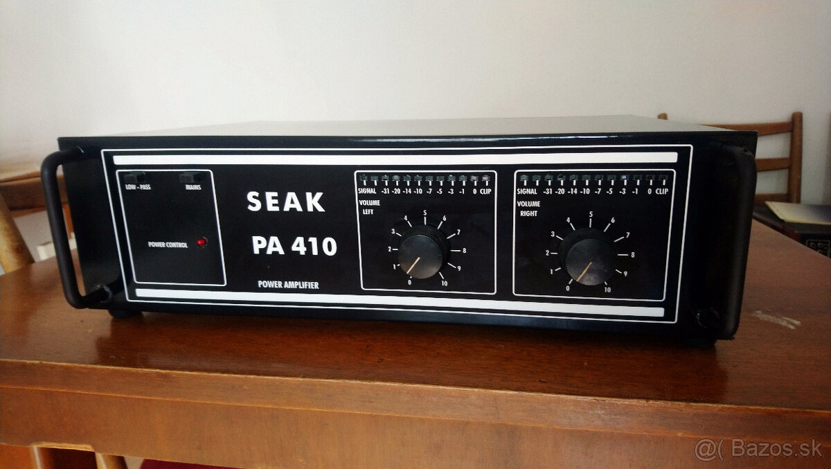SEAK PA-410. 2 x 200W/8 Ohm. - 2