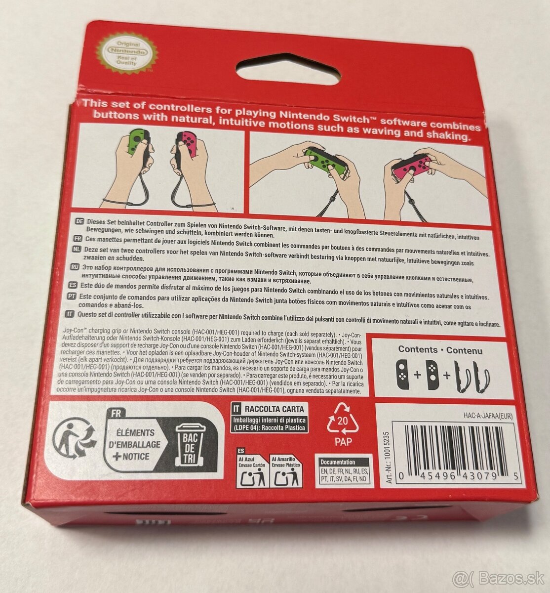 Nintendo Switch Joy-Con ovladače nové nerozbalené - 2