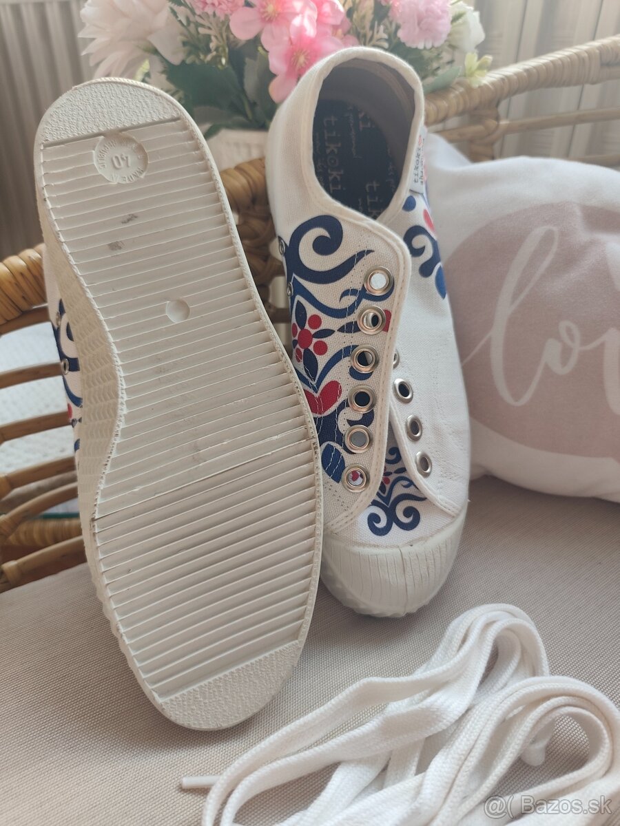 Tenisky Tikoki plátenky 40 - 2