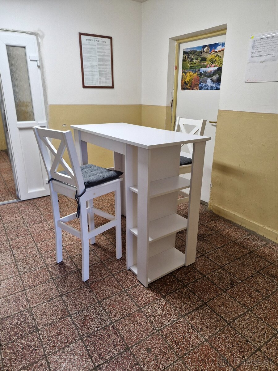 Barovy stol+stolicky - 2