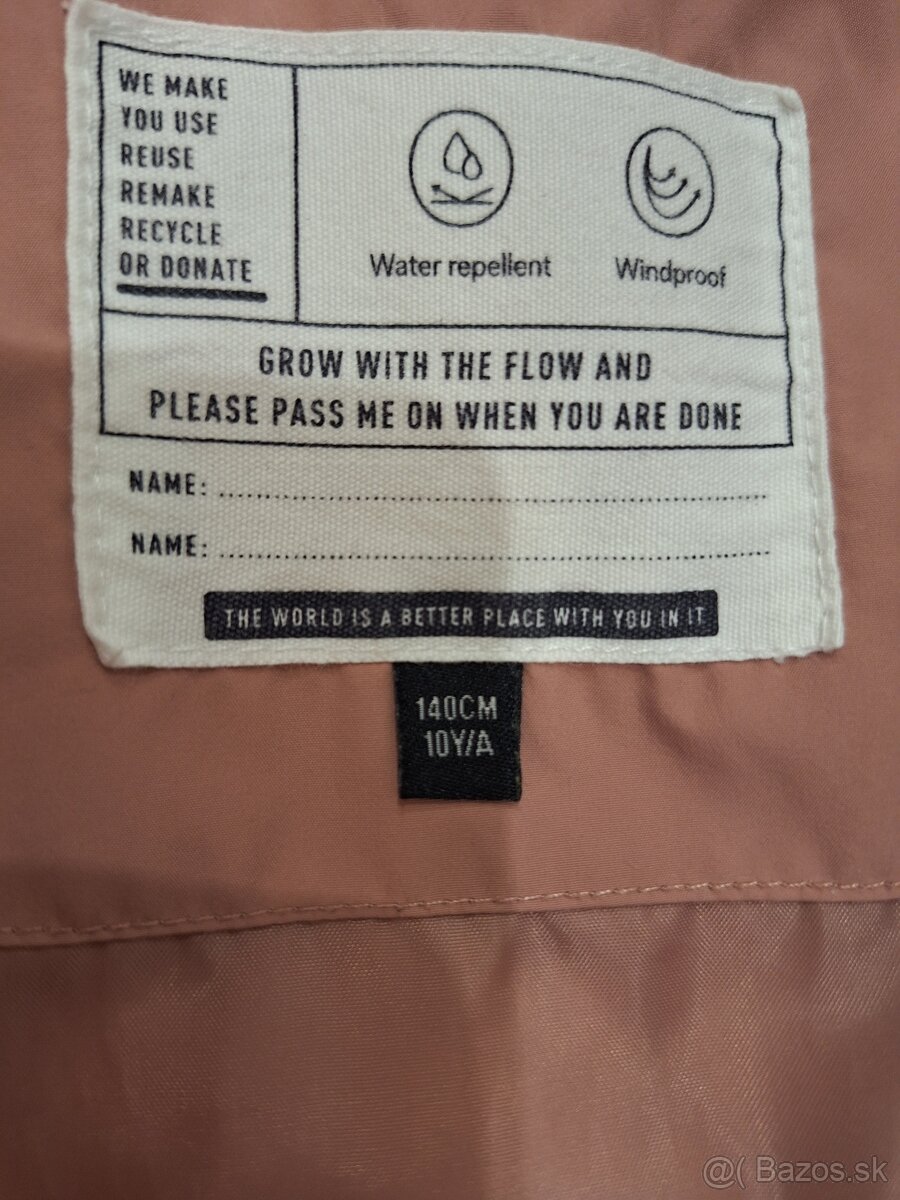 Dievčenský prechodný kabát 140 - 2