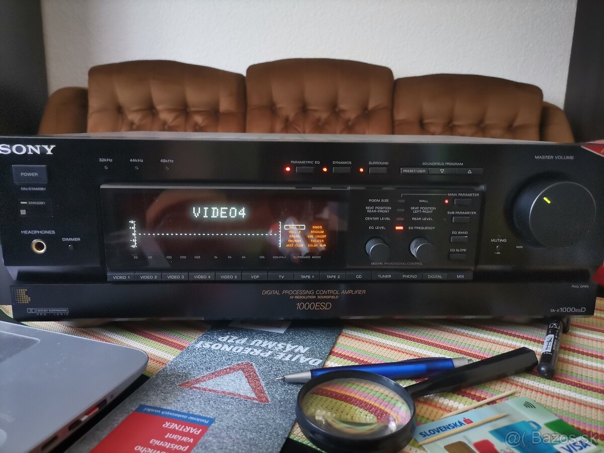 Predávam Sony-Digital Processing Control Amplifer 1000ESD - 2