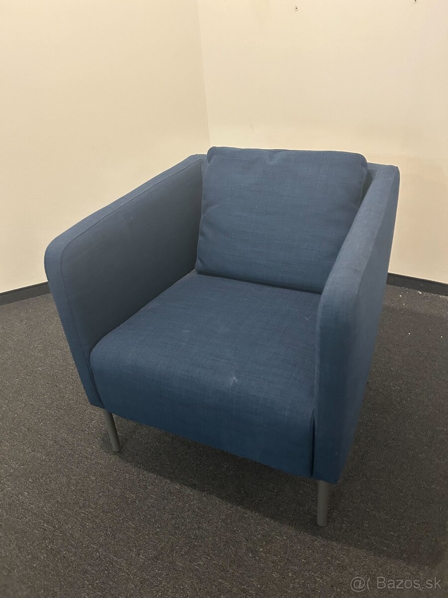 IKEA EKERO kreslo modré - 2