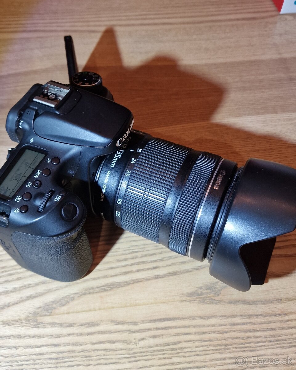 Predam zrkadlovku Canon EOS 70D + objektiv - 2