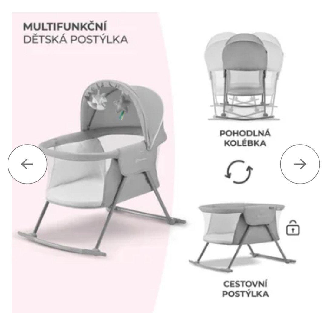 Prenosná postieľka Kinderkraft - 2