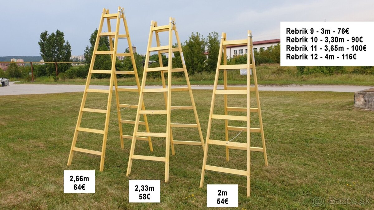 Drevený rebrík - 2