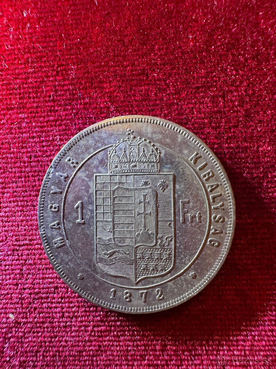Zlatnik 1872 kb vzacnejsi - 2