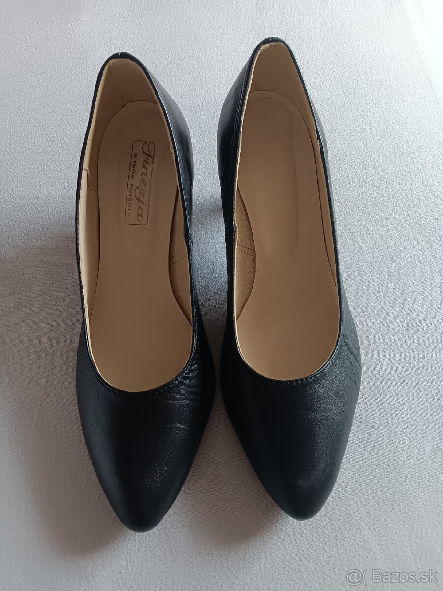 Kožené lodičky veľ. 38 - 2