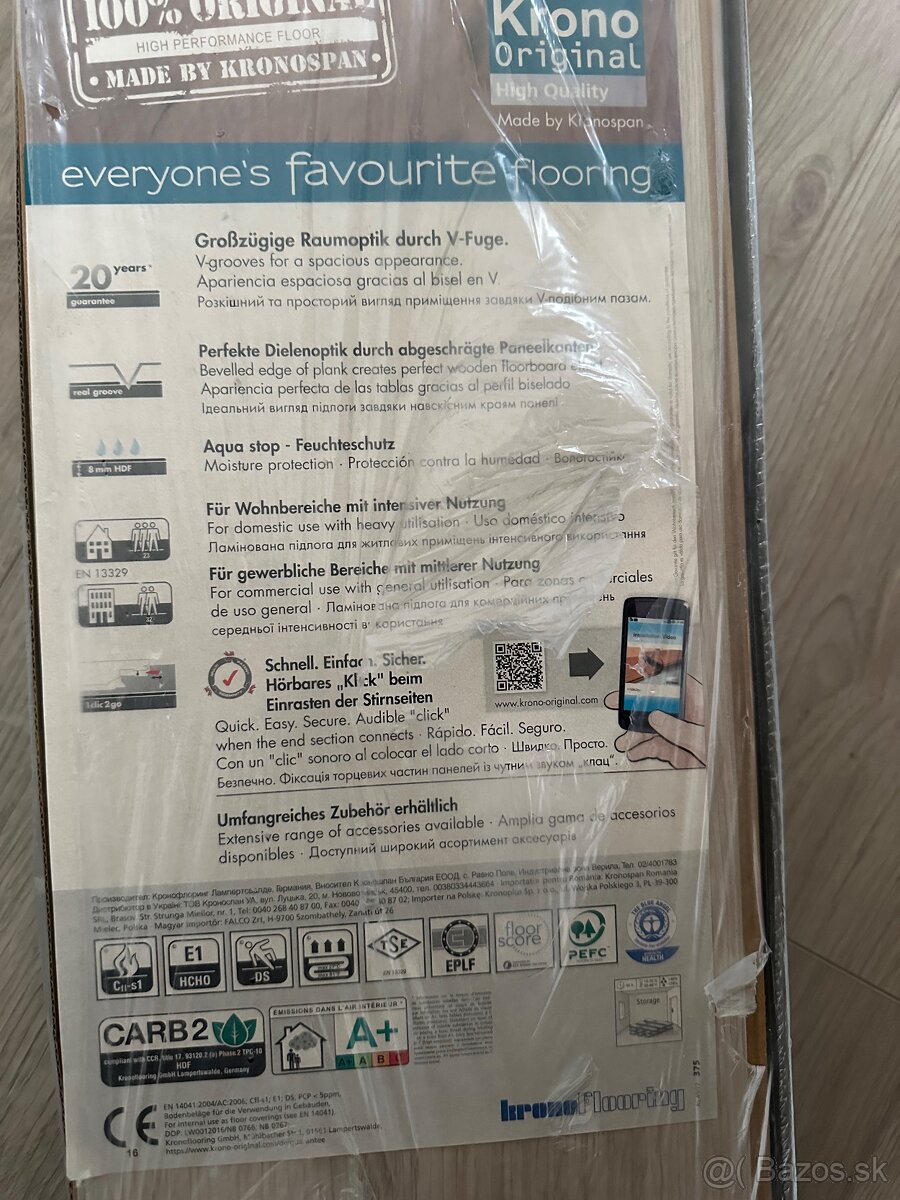 Laminátová podlaha 60 m2 - 2