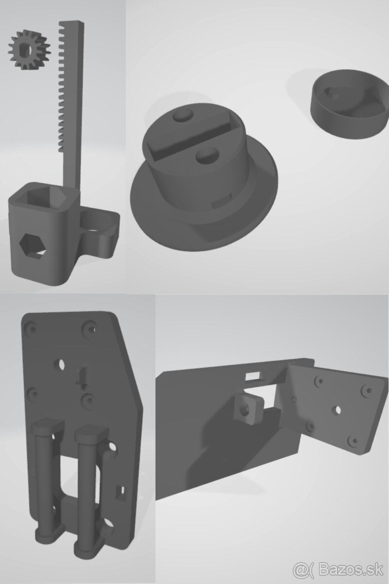 3D TLAČ na mieru - Prototypy a súčiastky - NITRA - 2