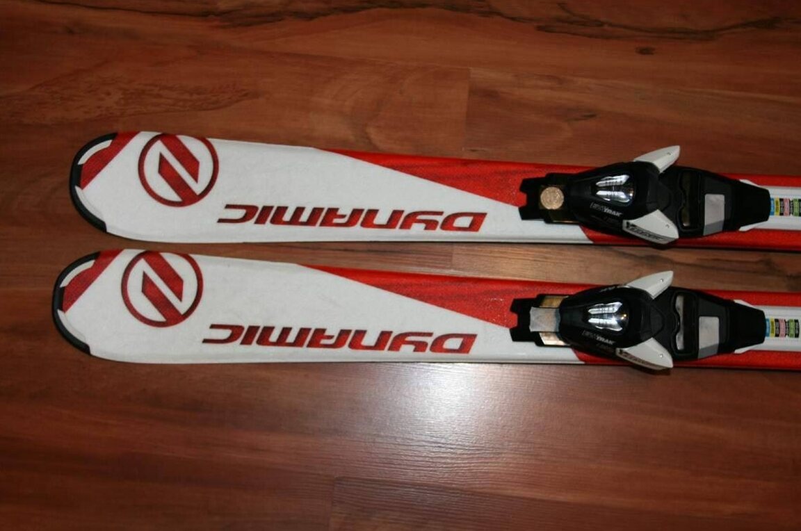 lyže dynamic 110 cm , lyžiarky salomon - 2