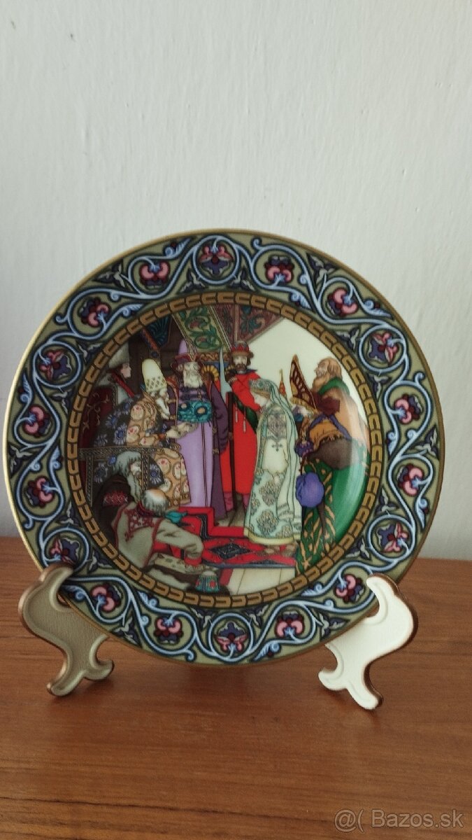 Porcelánový zberateľský tanier - 2