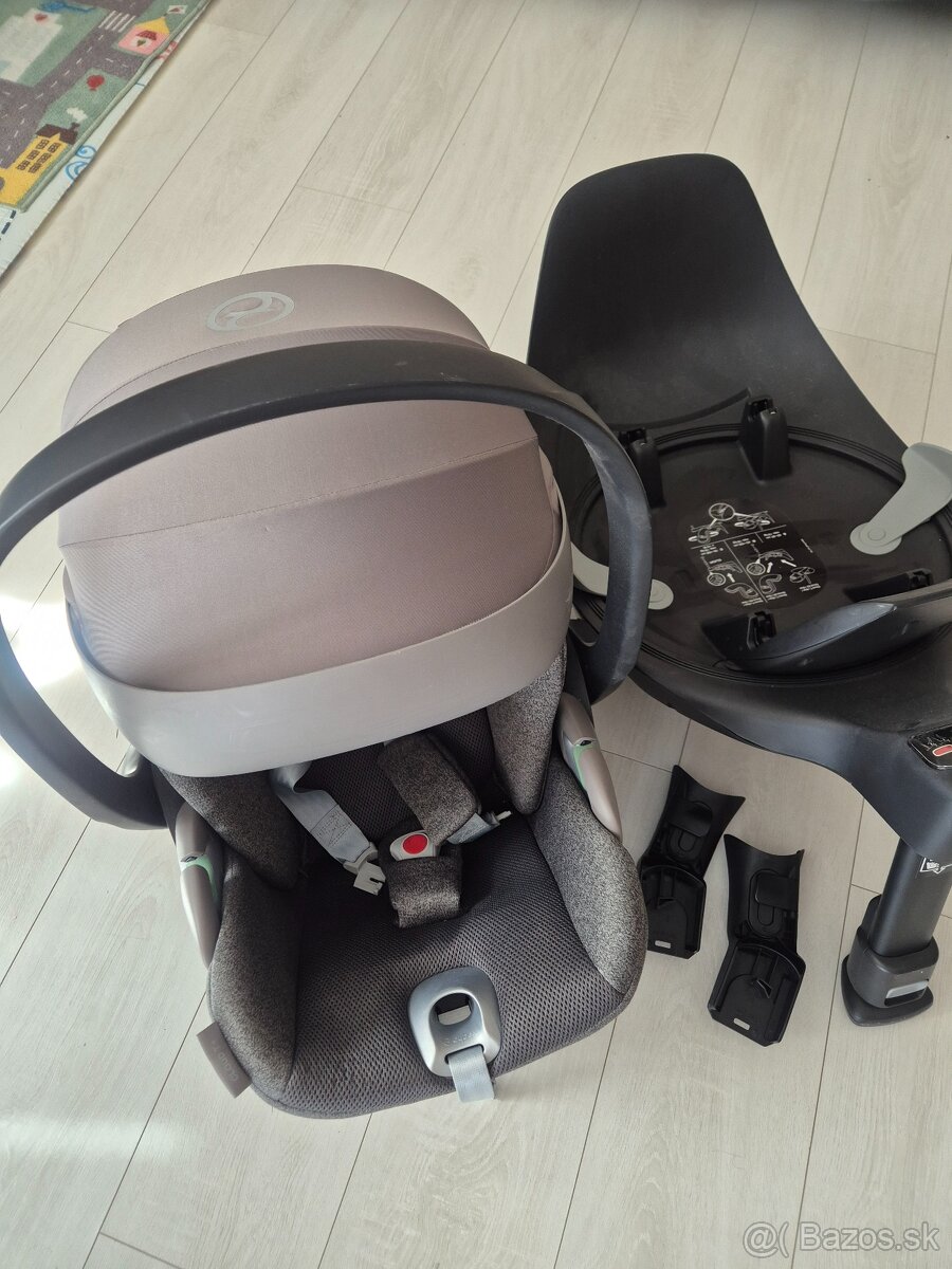 CYBEX Cloud T i-Size Plus 45-87 cm Platinum Mirage Grey - 2