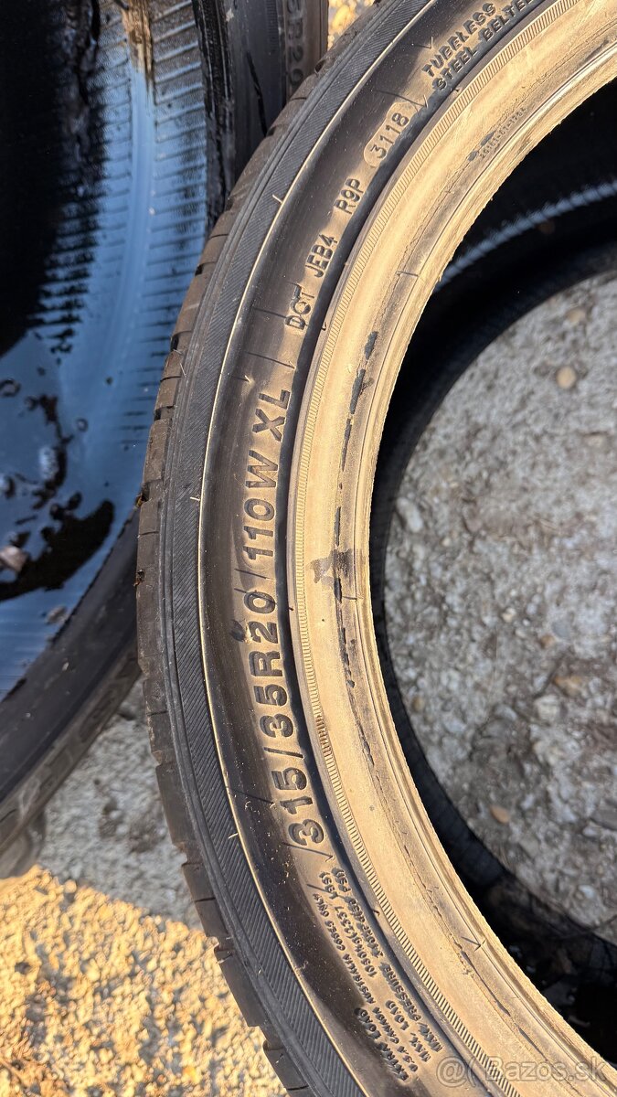 Letné 315/35 R20 Pirelli P Zero - 2