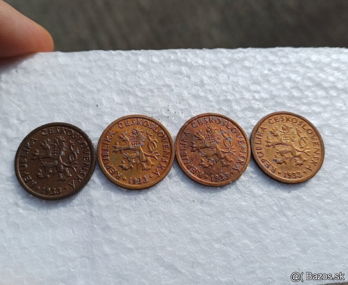 10 halier 1933 Ražobný lesk - 2
