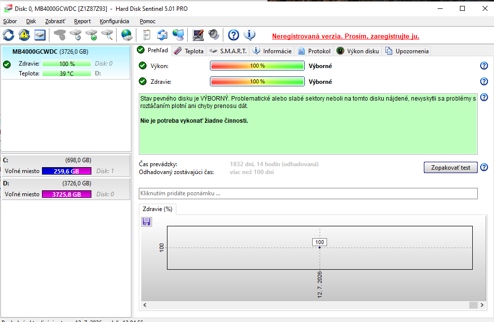HDD HP 4TB 7200rpm SATA , 3,5" - 2