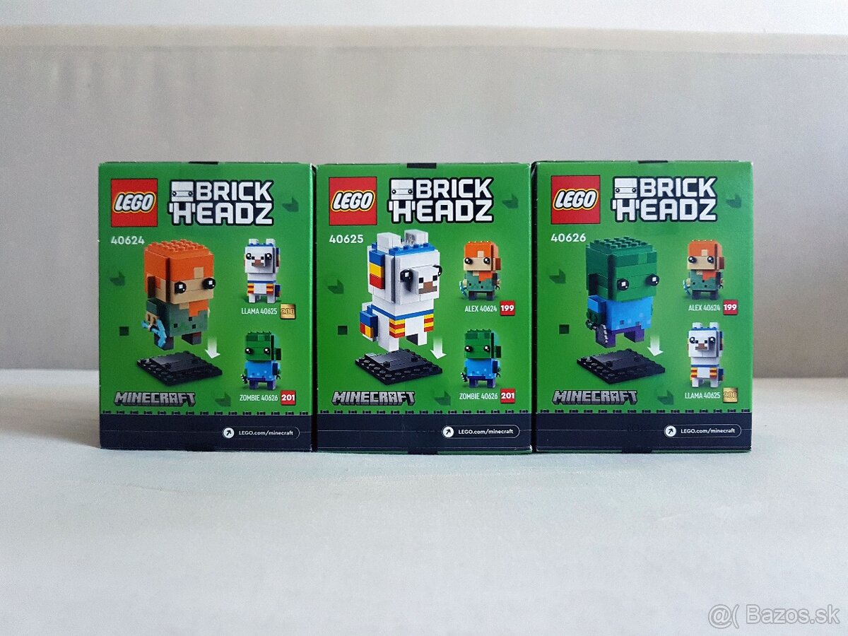 Nové zapečatené sety LEGO Minecraft - 2