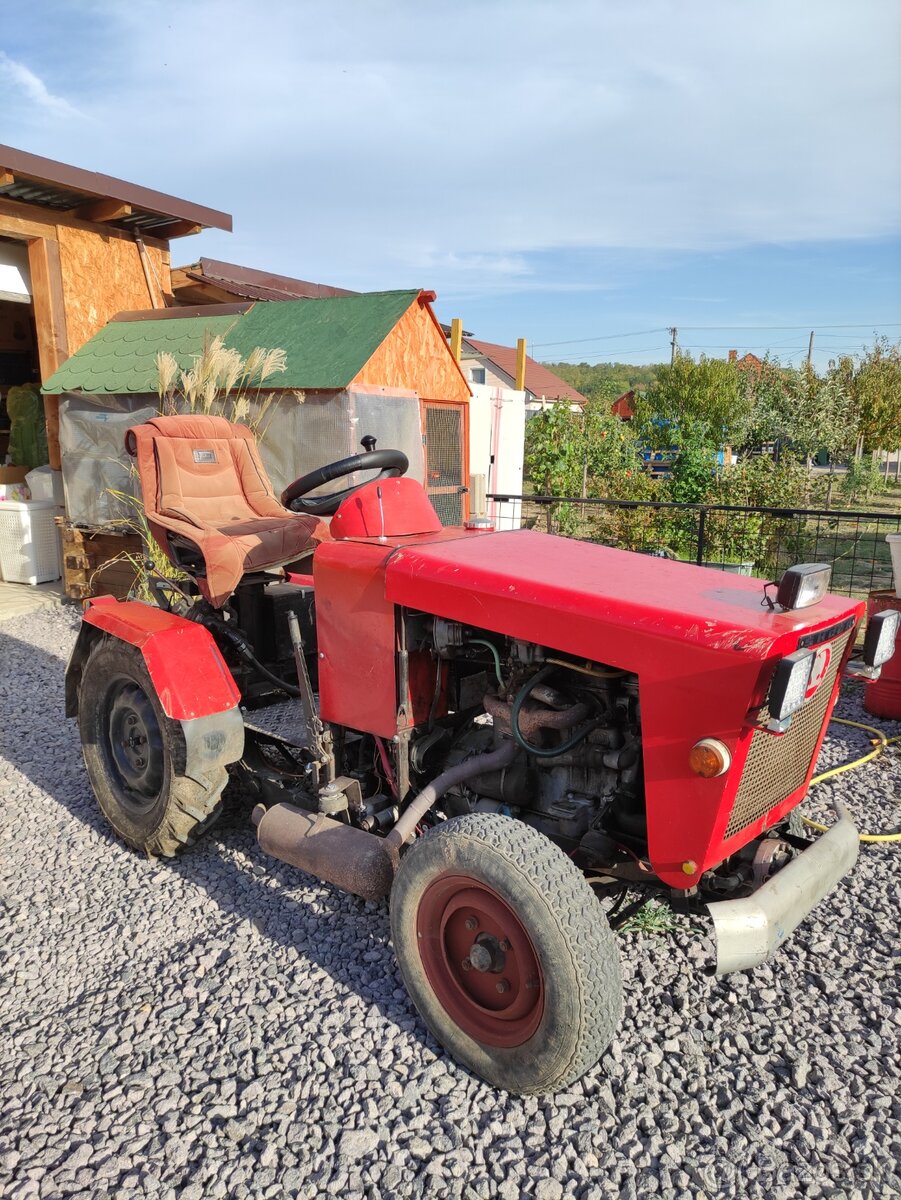 Malotraktor domácej výroby - 2