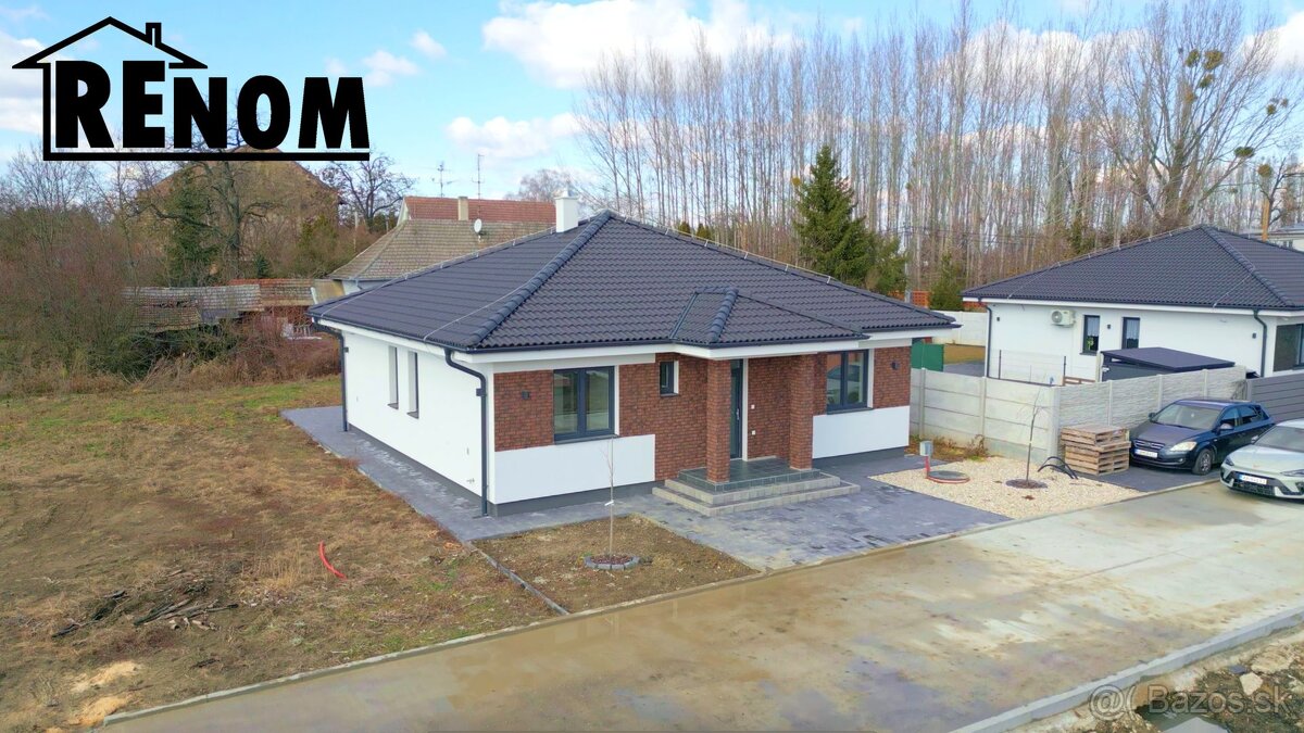 Tehlový Bungalov NOVOstavba - 2