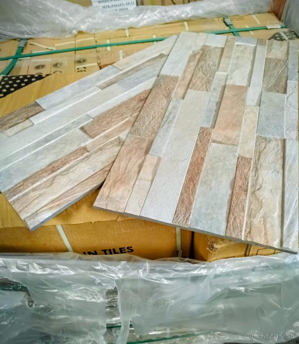 3D Fasádny obklad, Nepál Béžový, doprava zdarma - 2