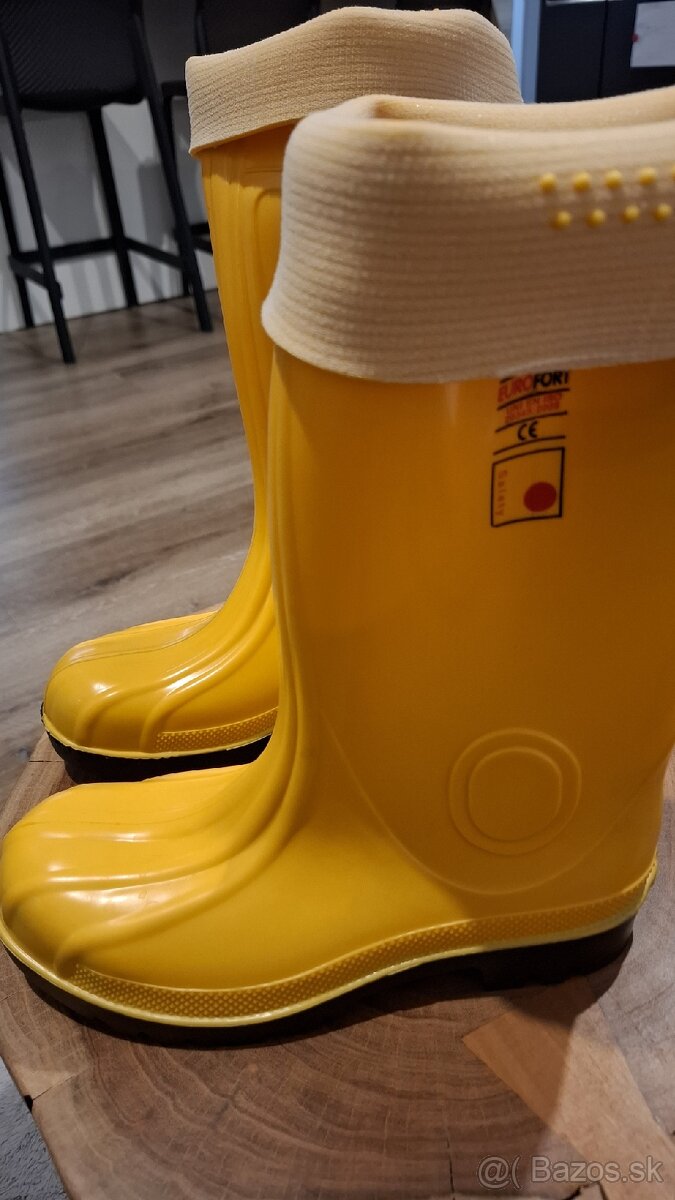 Gumáky s oceľovou bezpečnostnou špičkou č. 39 - 2