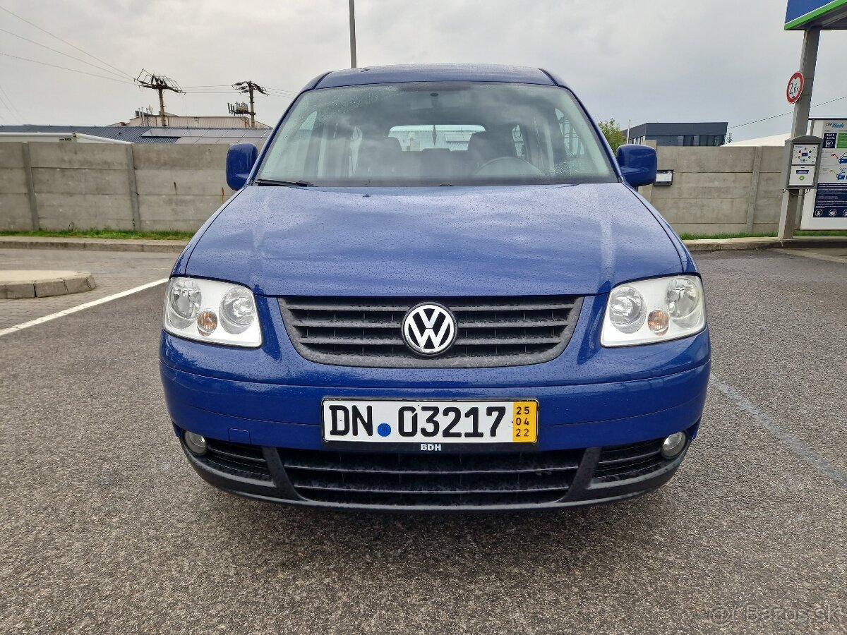 REZERVE...Volkswagen Caddy 1.9 TDI 77 KW Maxi DSG 7-miestna - 2