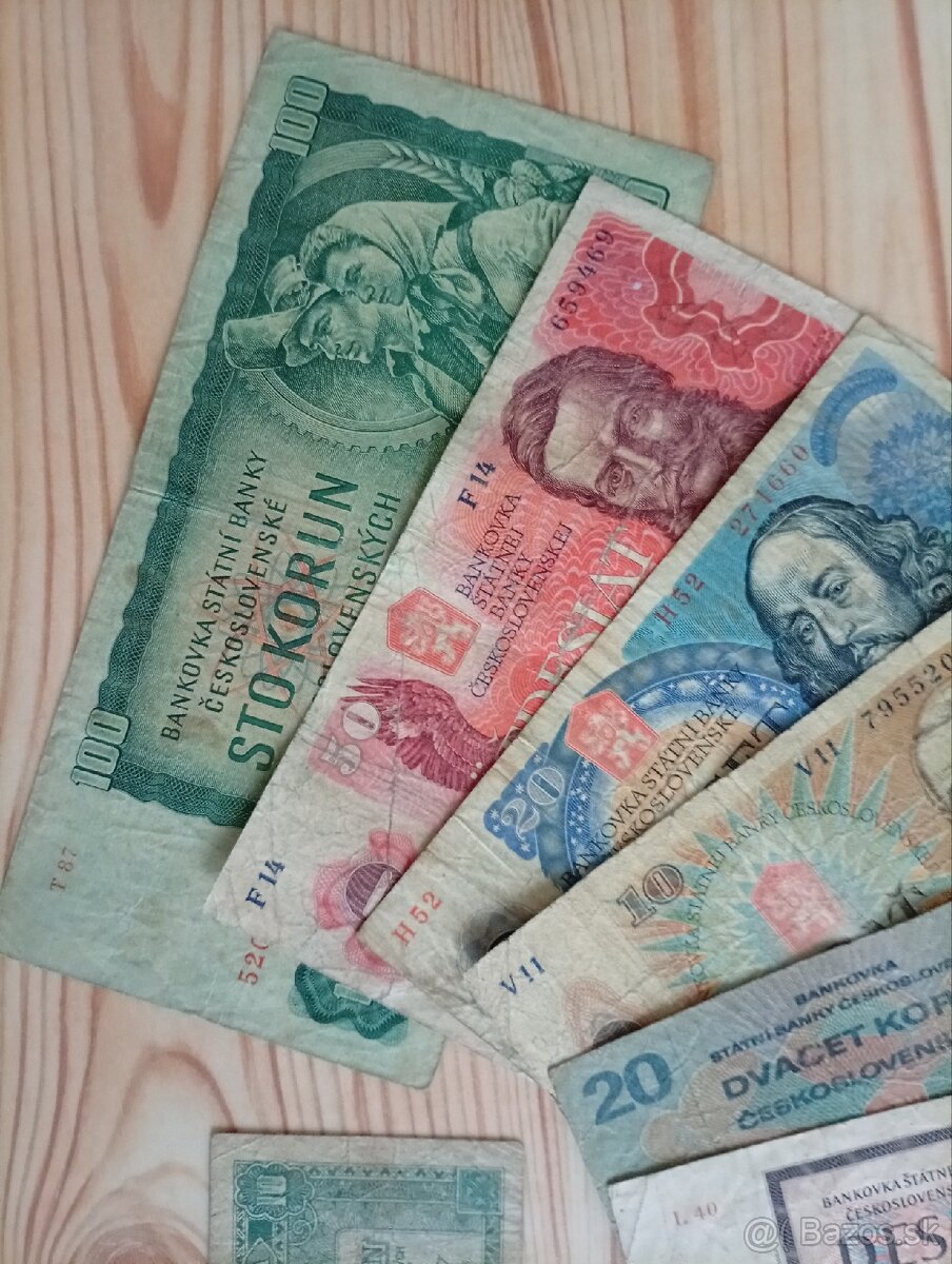 Bankovky Československo - 2