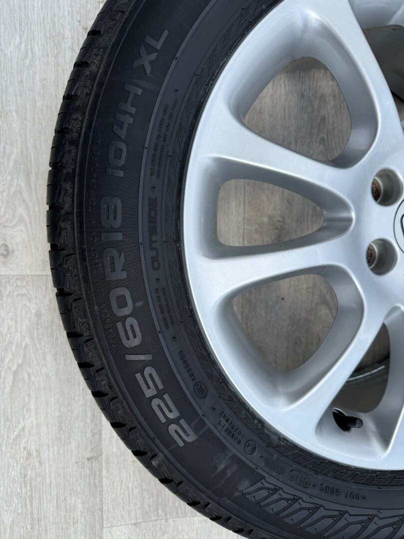 R18 ORIG.ALU LETNÍ KOLA HONDA CRV 225/60/18 99% - 2