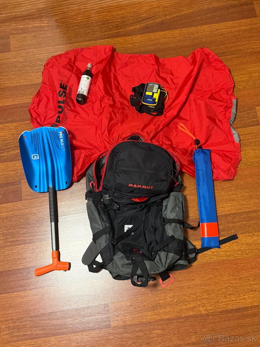 Lavínový batoh / lavínova výbava - 2