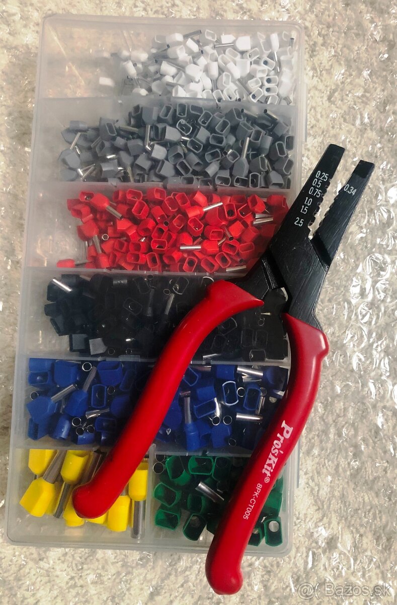 Klešte na dutinky 0,25-2,5mm - 2