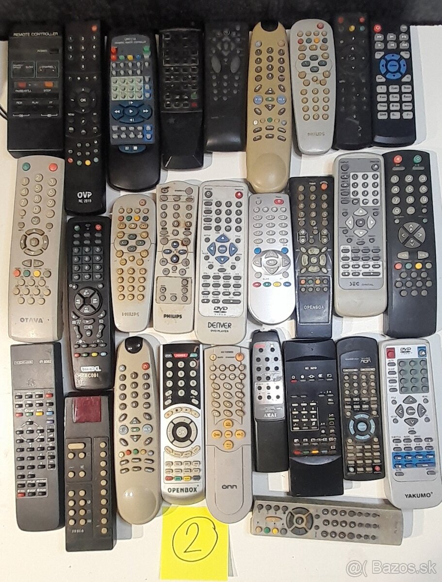 Diaľkové ovládače-predám - 2