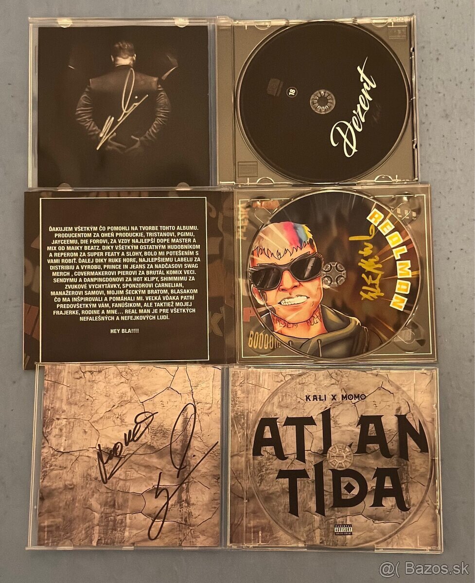 CD na predaj niektoré s podpisom - 2