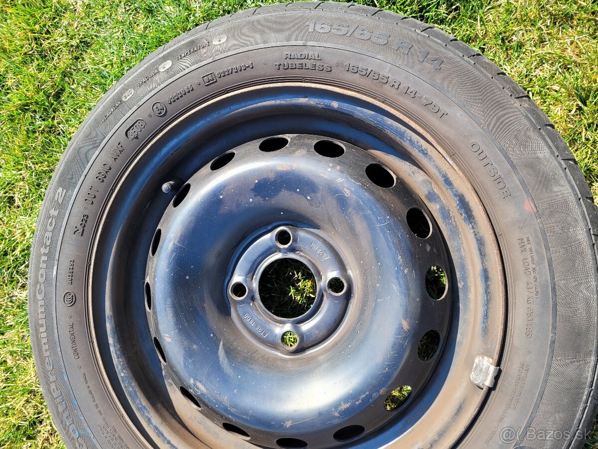 PLECHOVÉ DISKY RENAULT 5.5Jx14 ET36 ROZTEČ 4x100 - 2