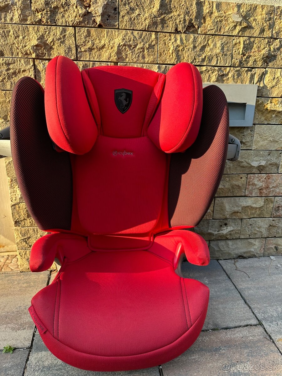 Autosedačka Cybex Solution S-fix Ferrari Racing Red - 2