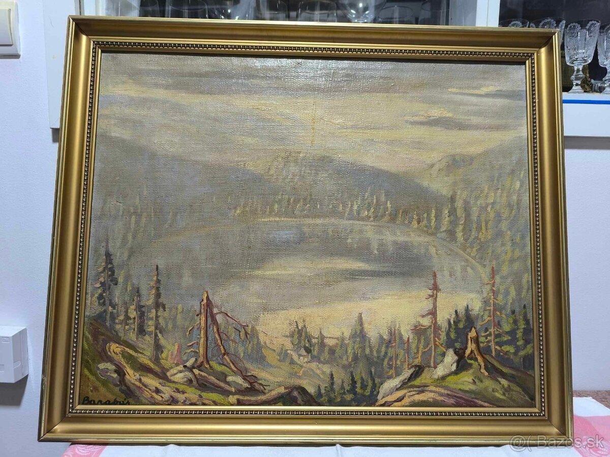 Marton Márkosfavi - olejomaľba na plátne - 2