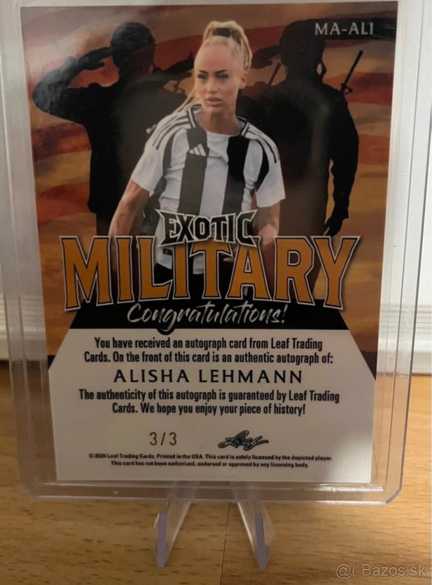 Alisha Lehmann futbalova karta - 2