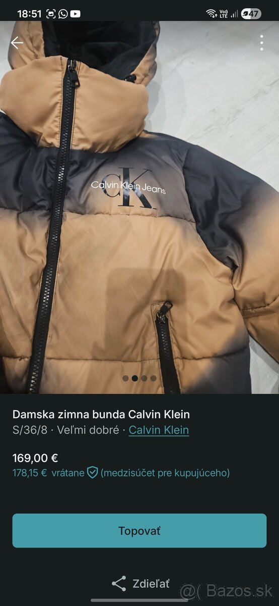 Calvin Klein damska bunda - 2